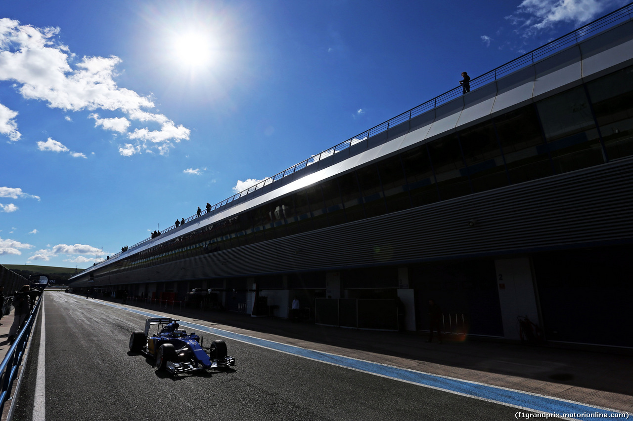 TEST F1 JEREZ 4 FEBBRAIO, Marcus Ericsson (SWE) Sauber C34.
04.02.2015.