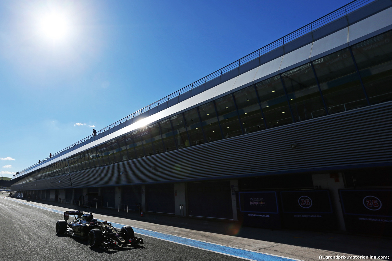 TEST F1 JEREZ 4 FEBBRAIO, Romain Grosjean (FRA) Lotus F1 E23.
04.02.2015.