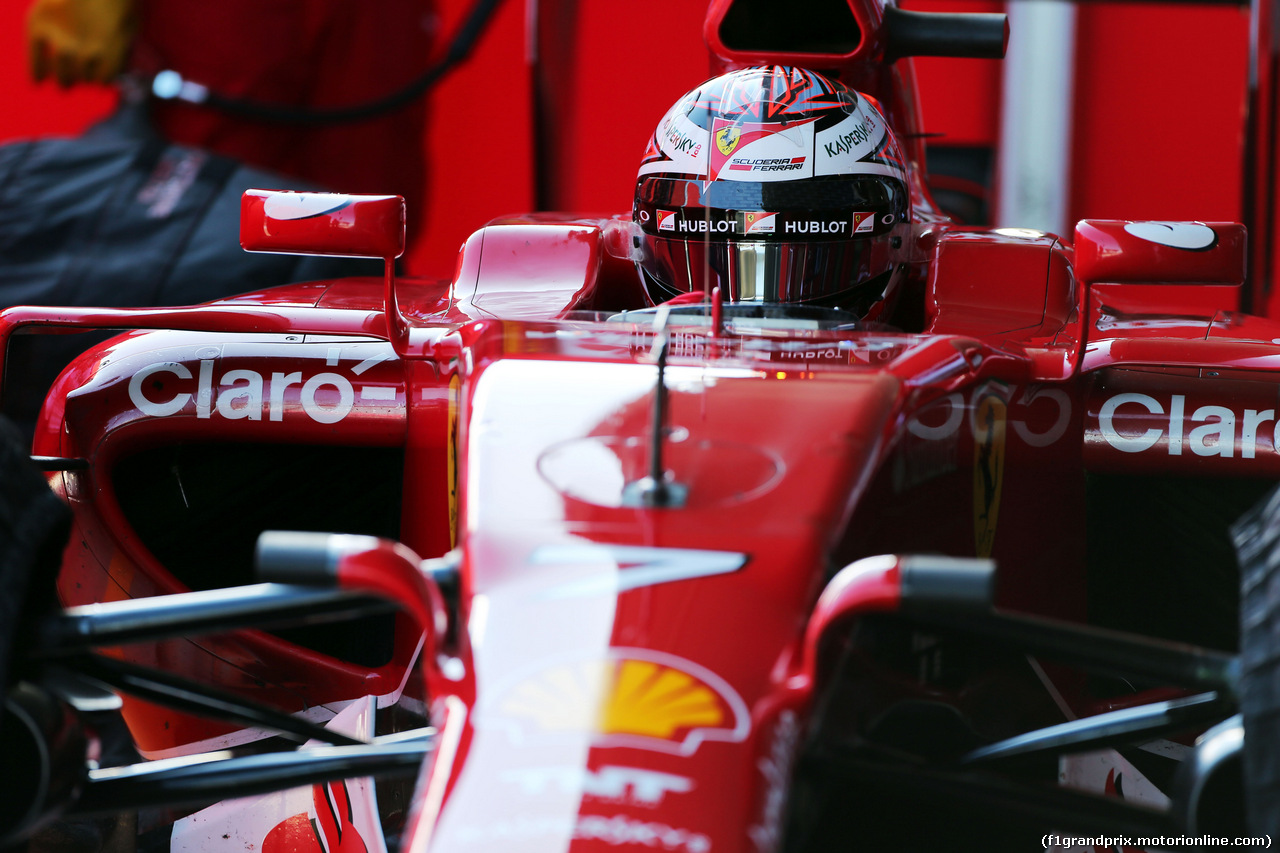 TEST F1 JEREZ 4 FEBBRAIO, Kimi Raikkonen (FIN) Ferrari SF15-T.
04.02.2015.