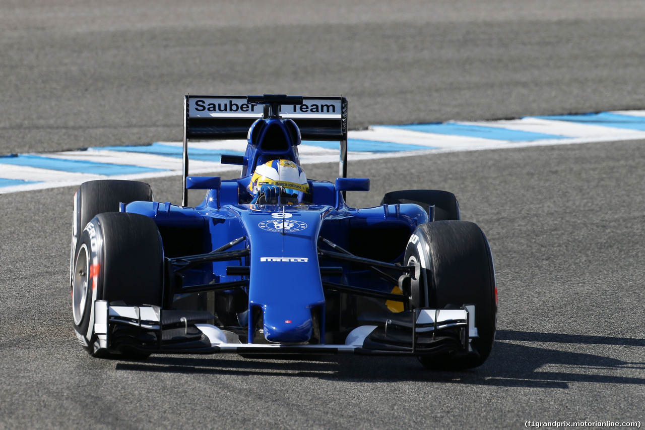 TEST F1 JEREZ 4 FEBBRAIO, Marcus Ericsson (SWE) Sauber C34.
04.02.2015.