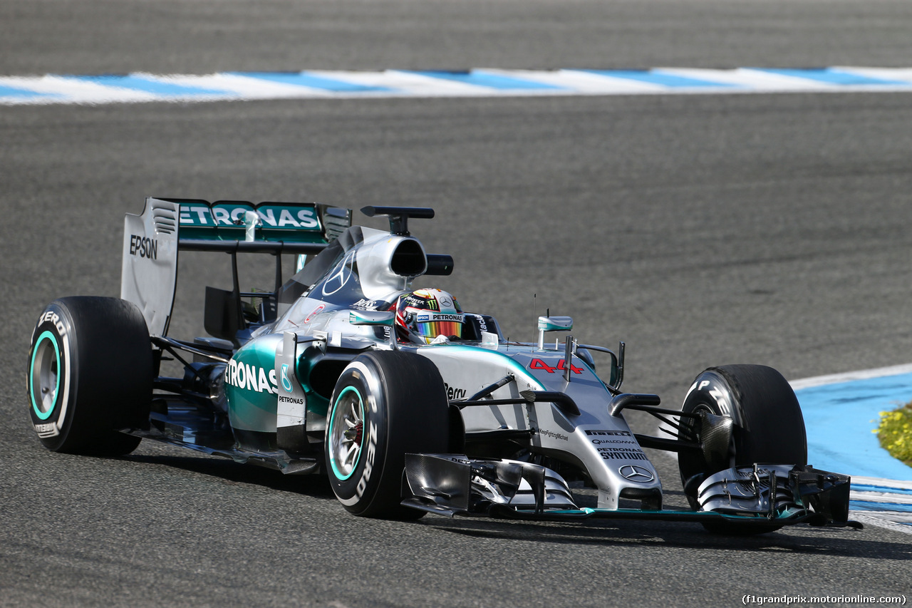 TEST F1 JEREZ 4 FEBBRAIO, Lewis Hamilton (GBR) Mercedes AMG F1 W06.
04.02.2015.
