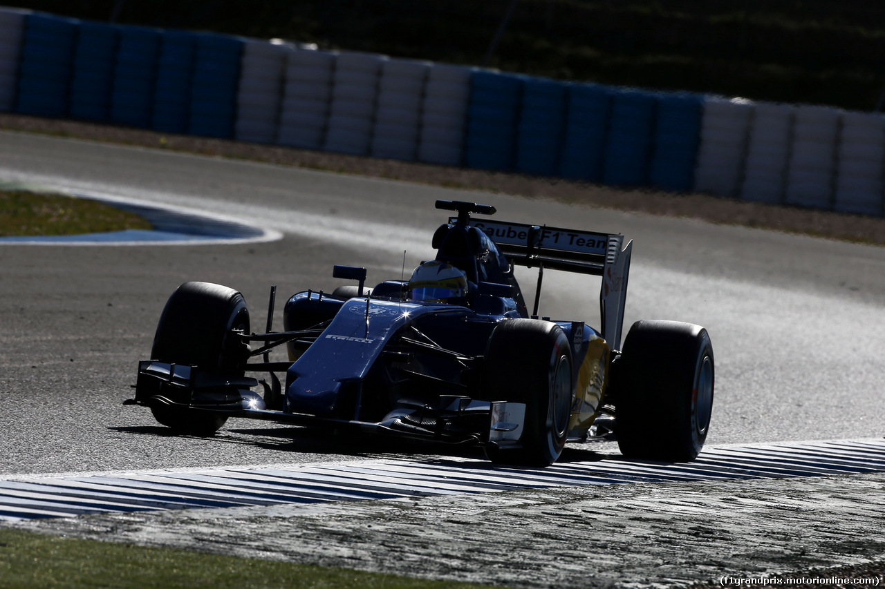 TEST F1 JEREZ 4 FEBBRAIO, Marcus Ericsson (SWE) Sauber C34.
04.02.2015.