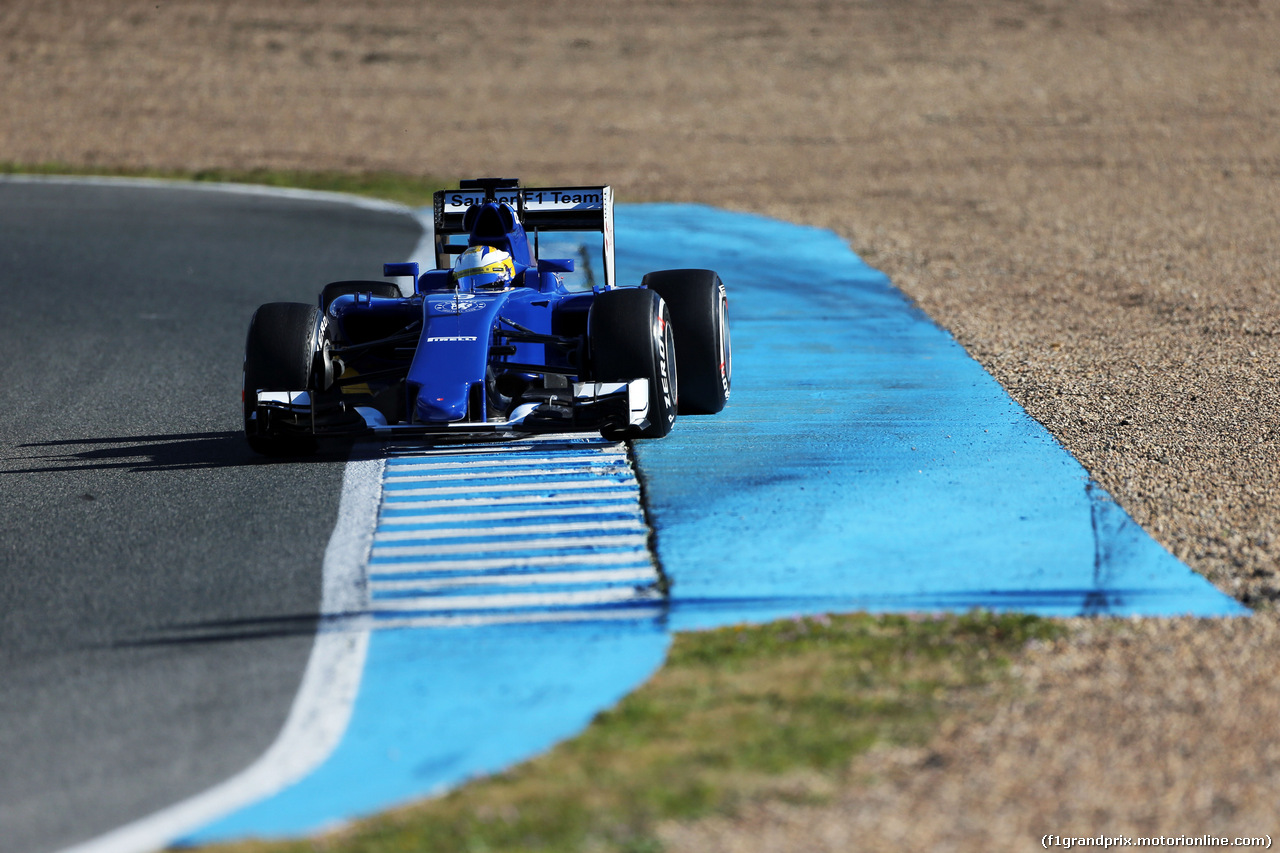TEST F1 JEREZ 4 FEBBRAIO, Marcus Ericsson (SWE) Sauber C34.
04.02.2015.
