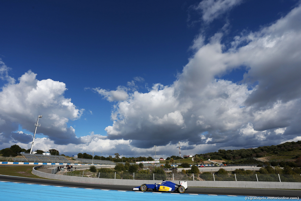 TEST F1 JEREZ 4 FEBBRAIO, Marcus Ericsson (SWE) Sauber C34.
04.02.2015.