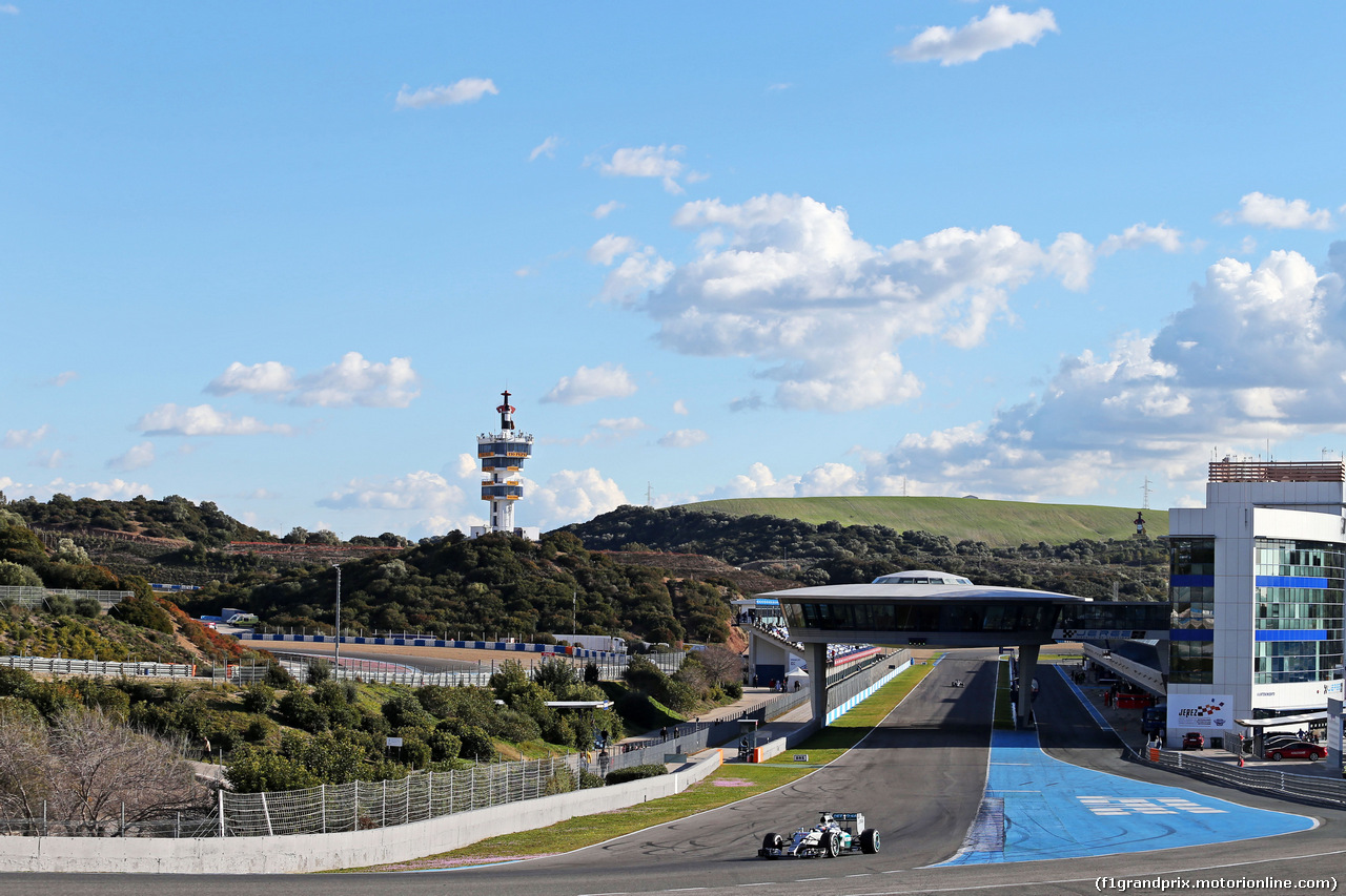 TEST F1 JEREZ 4 FEBBRAIO, Lewis Hamilton (GBR) Mercedes AMG F1 W06.
04.02.2015.