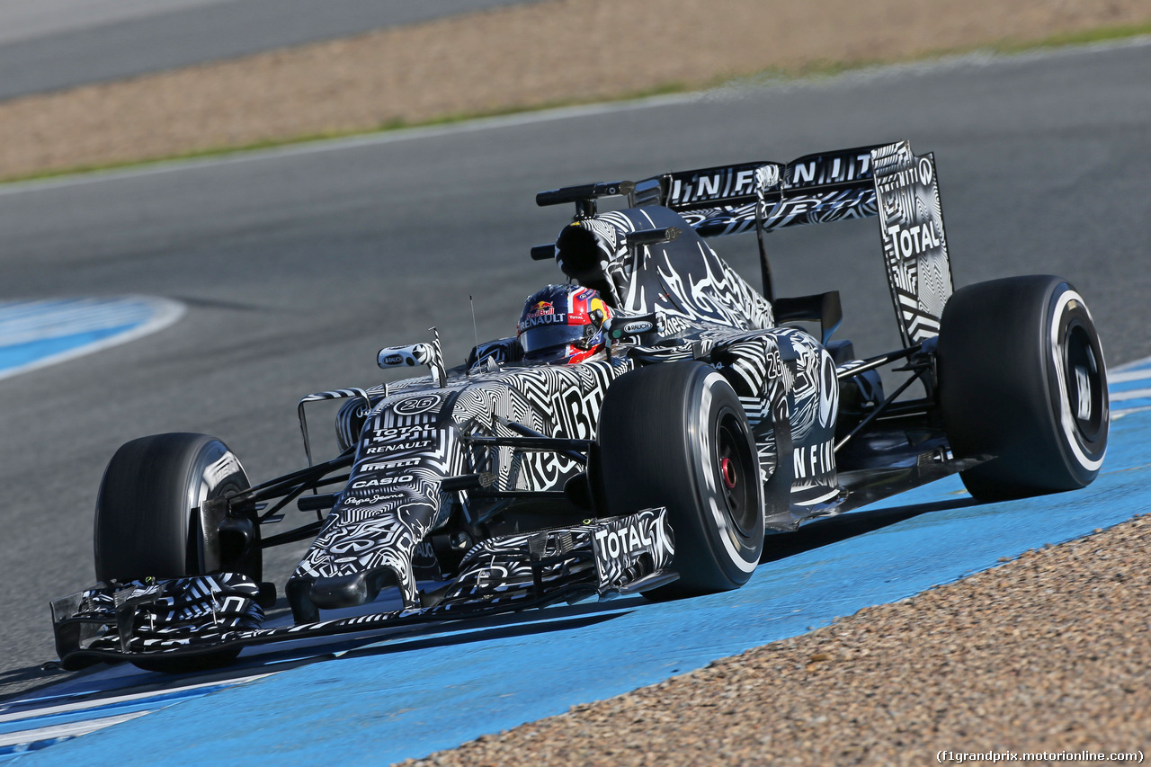 TEST F1 JEREZ 4 FEBBRAIO, Daniil Kvyat (RUS) Red Bull Racing RB11.
04.02.2015.