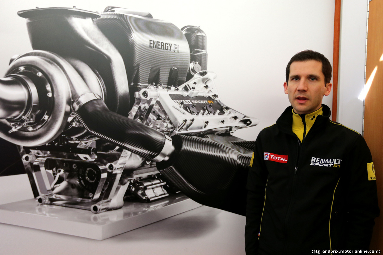 TEST F1 JEREZ 4 FEBBRAIO, Remi Taffin (FRA) Renault Sport F1 Head of track operations 
04.02.2015.