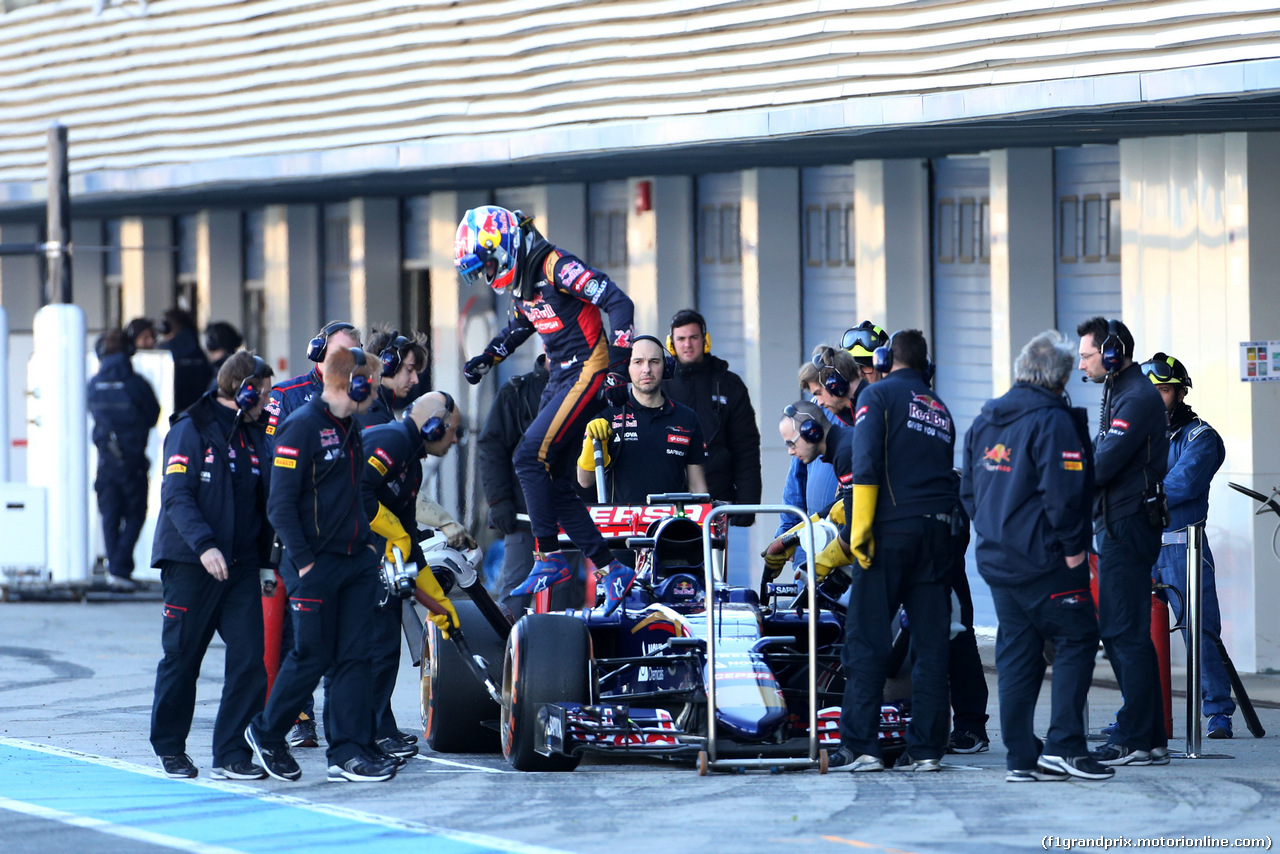 TEST F1 JEREZ 4 FEBBRAIO, Max Verstappen (NL), Scuderia Toro Rosso 
04.02.2015.