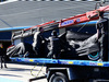 TEST F1 JEREZ 4 FEBBRAIO, The Mercedes AMG F1 W06 of Lewis Hamilton (GBR) Mercedes AMG F1 is recovered back to the pits on the back of a truck.
04.02.2015. F