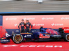 TORO ROSSO STR10, (L to R): Max Verstappen (NLD) Scuderia Toro Rosso e team mate Carlos Sainz Jr (ESP) Scuderia Toro Rosso unveil the new Scuderia Toro Rosso STR10.
31.01.2015.