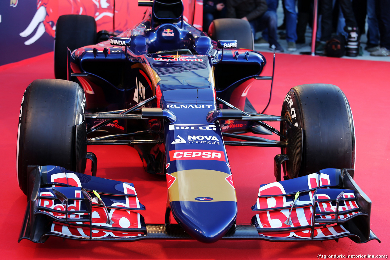 TORO ROSSO STR10, Scuderia Toro Rosso STR10 unveiling.
31.01.2015.