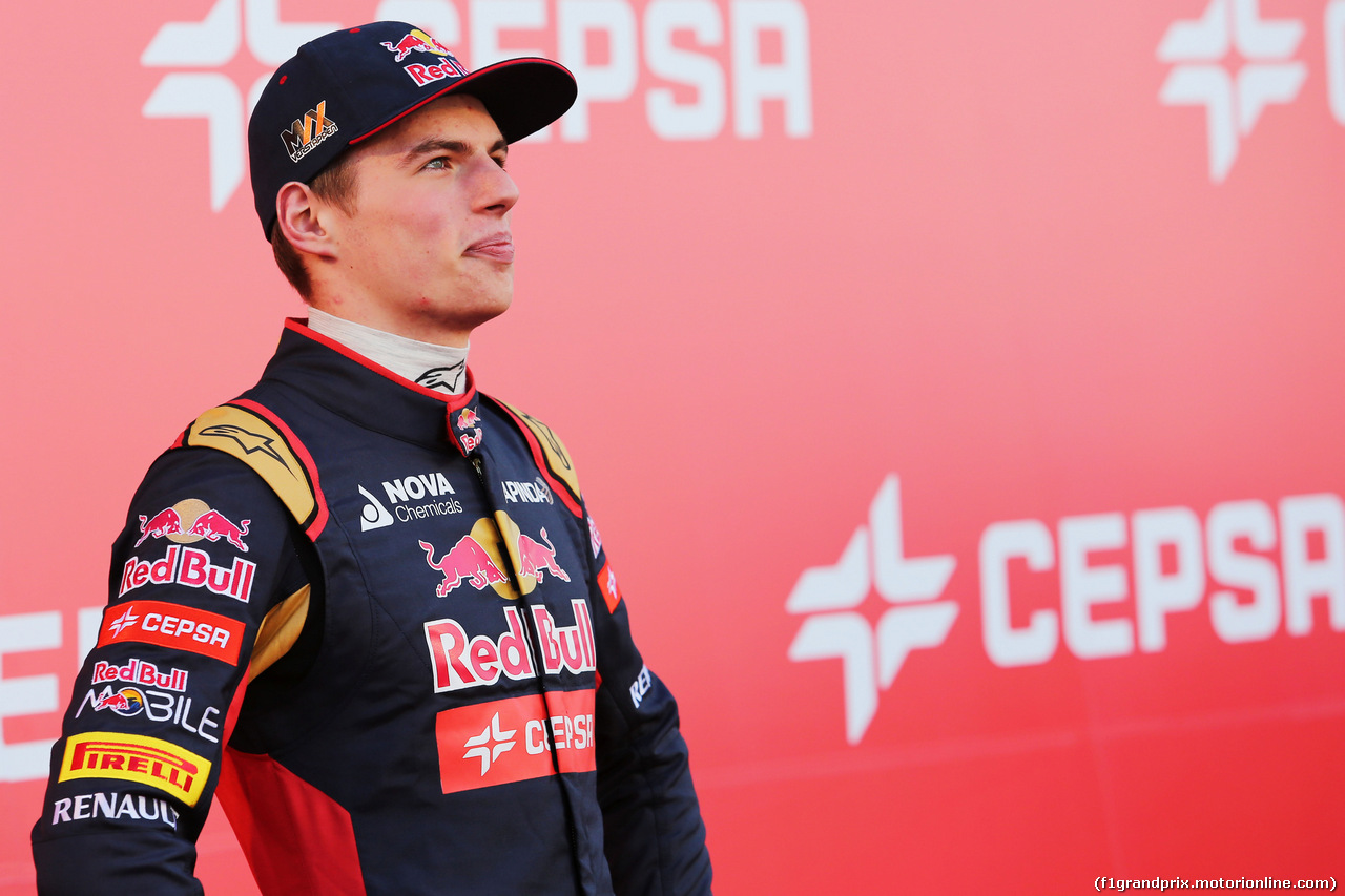TORO ROSSO STR10, Max Verstappen (NLD) Scuderia Toro Rosso.
31.01.2015.
