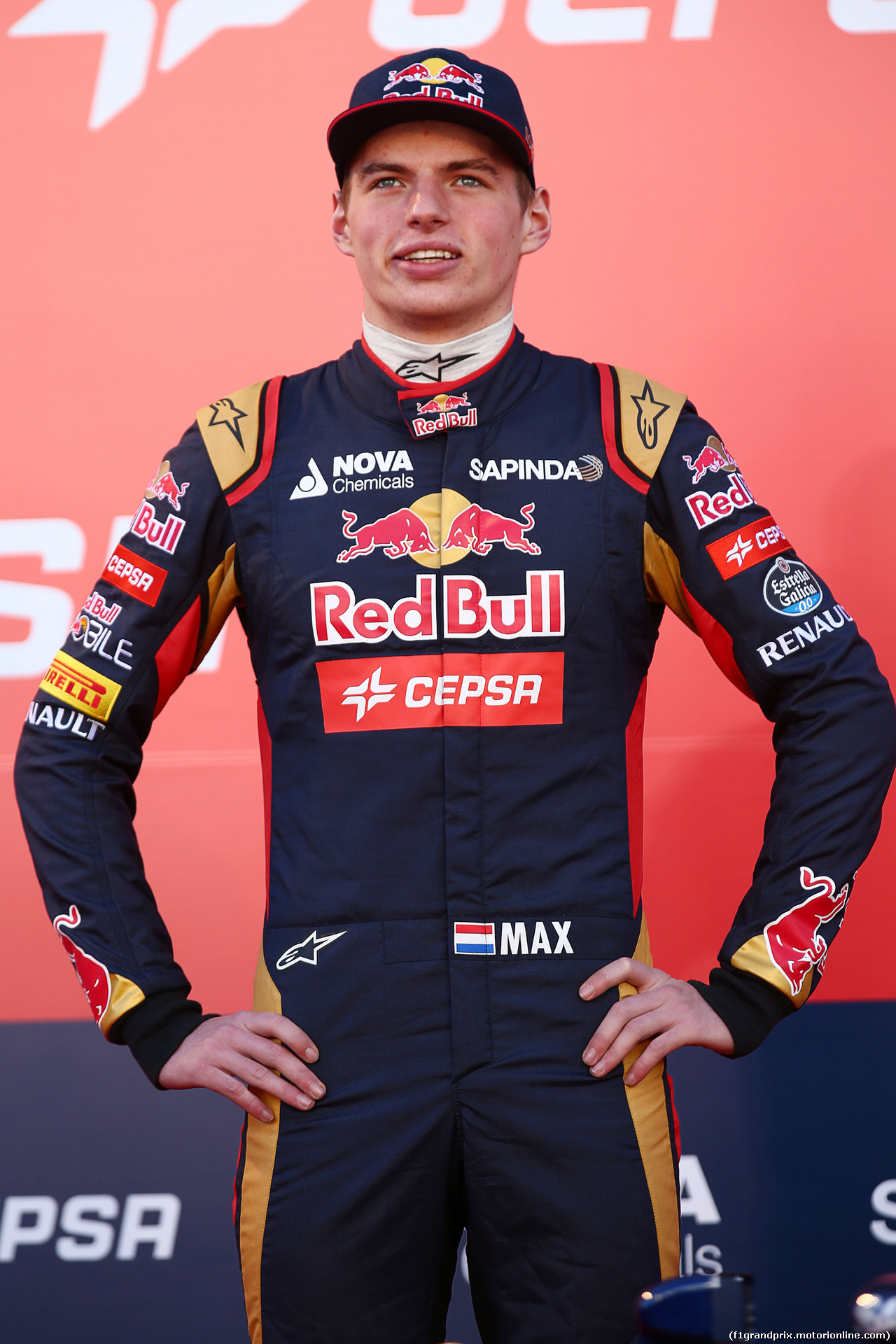 TORO ROSSO STR10, Max Verstappen (NLD) Scuderia Toro Rosso.
31.01.2015.