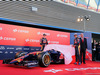 TORO ROSSO STR10, (L to R): Max Verstappen (NLD) Scuderia Toro Rosso e team mate Carlos Sainz Jr (ESP) Scuderia Toro Rosso unveil the new Scuderia Toro Rosso STR10.
31.01.2015.