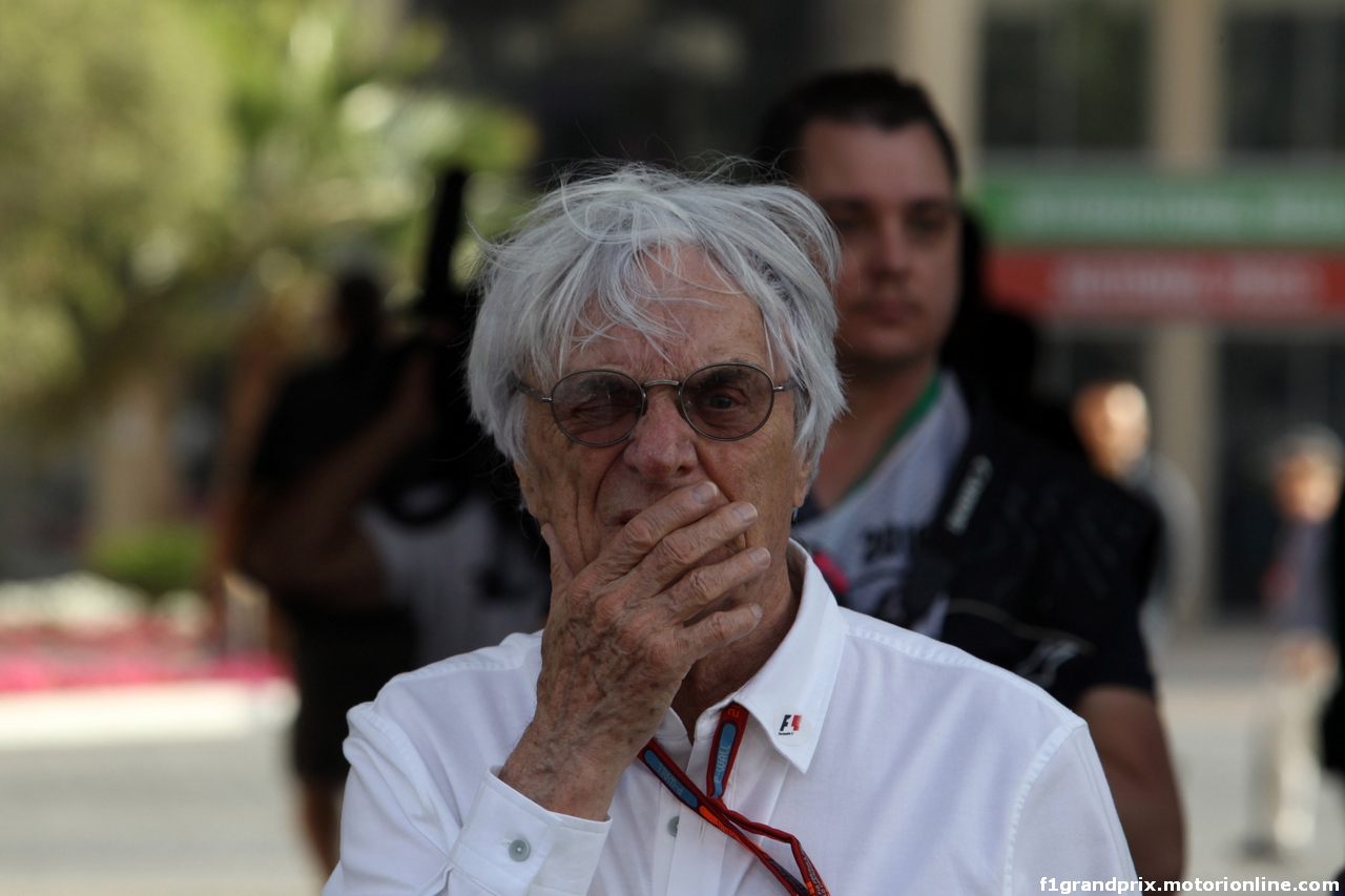 GP ABU DHABI, 27.11.2016 - Bernie Ecclestone (GBR), President e CEO of FOM