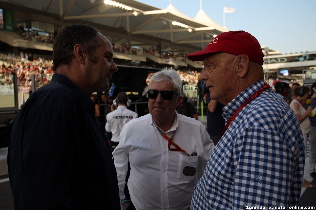 GP ABU DHABI, 27.11.2016 - Gara, Gerard Berger (AUT), Michael 