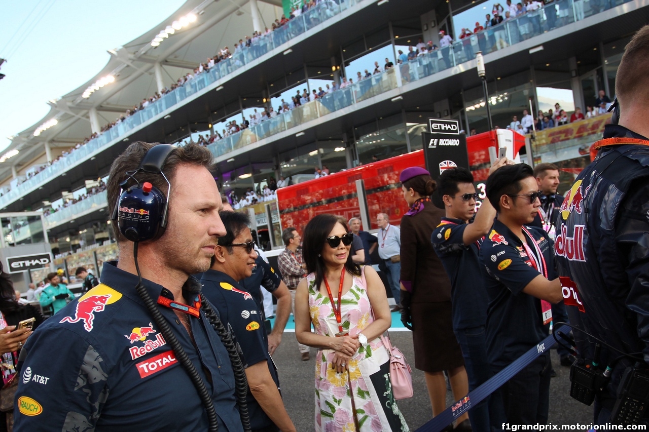 GP ABU DHABI, 27.11.2016 - Gara, Christian Horner (GBR), Red Bull Racing, Sporting Director