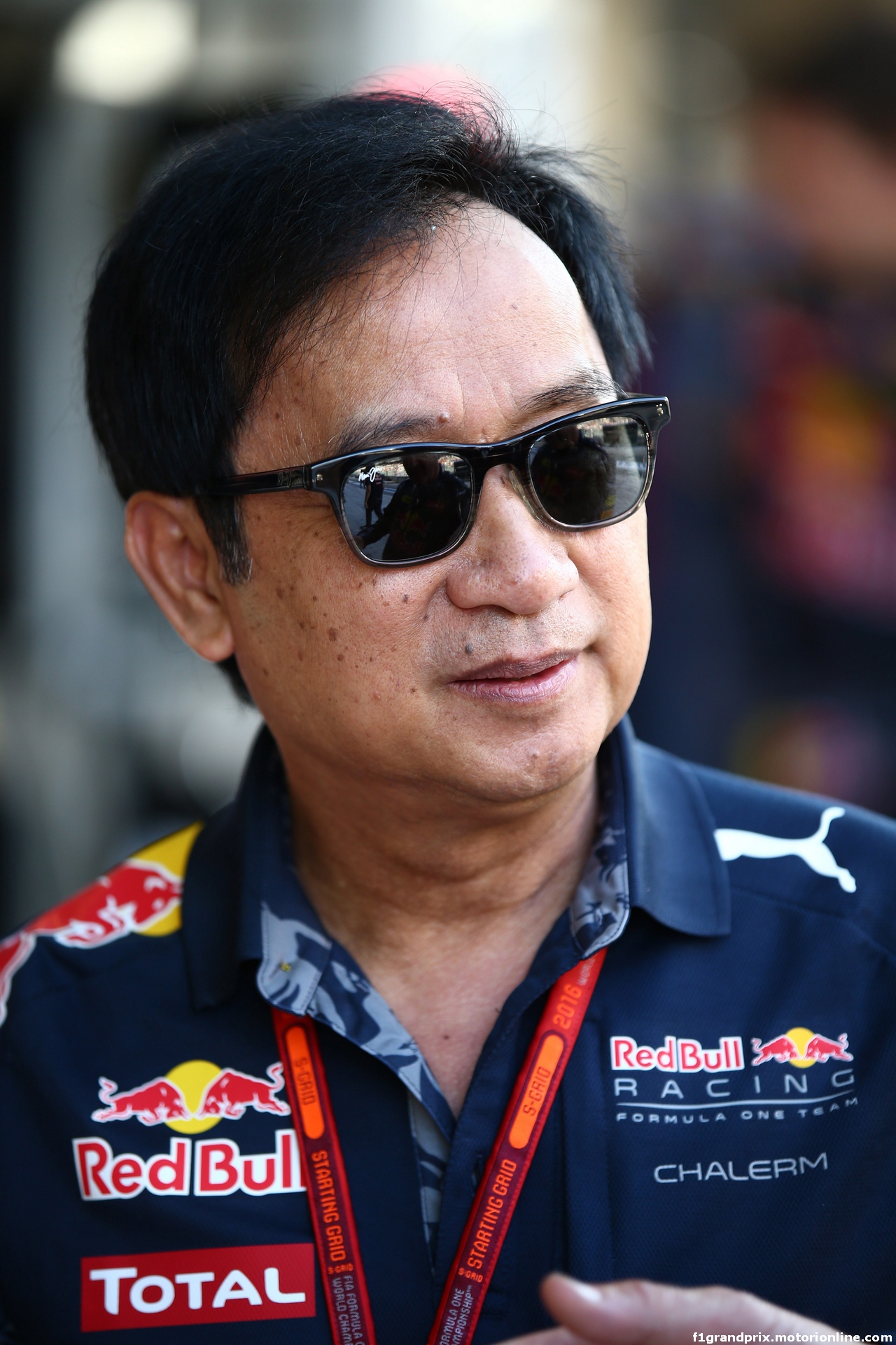 GP ABU DHABI, 27.11.2016 - Gara, Chalerm Yoovidhya, Red Bull Racing )
