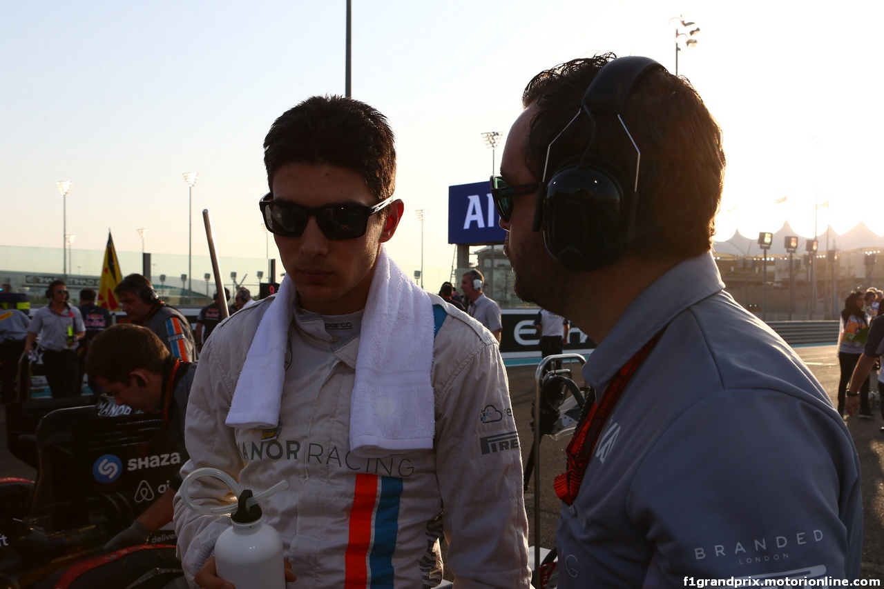 GP ABU DHABI, 27.11.2016 - Gara, Esteban Ocon (FRA) Manor Racing MRT05