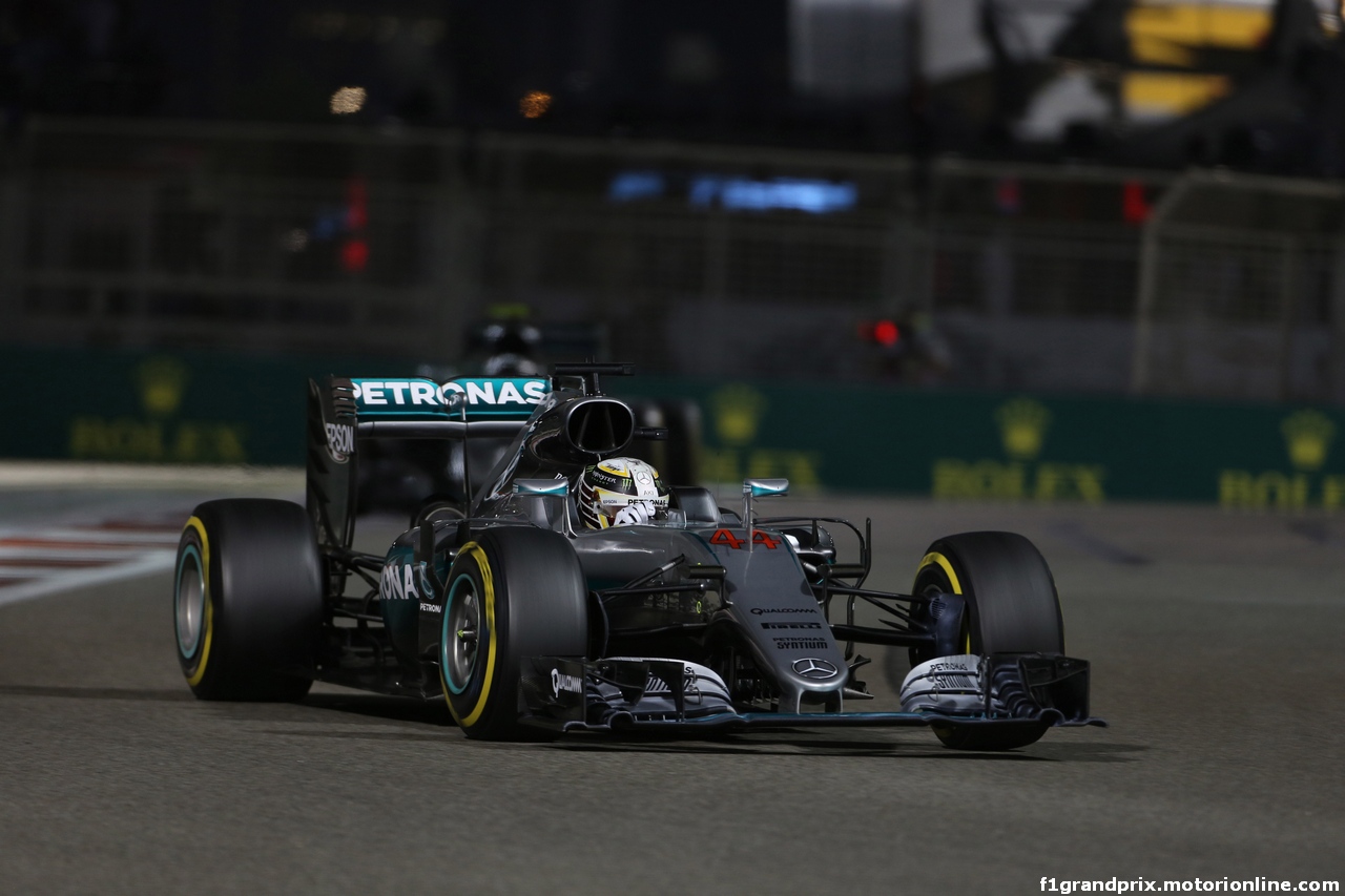 GP ABU DHABI, 27.11.2016 - Gara, Lewis Hamilton (GBR) Mercedes AMG F1 W07 Hybrid
