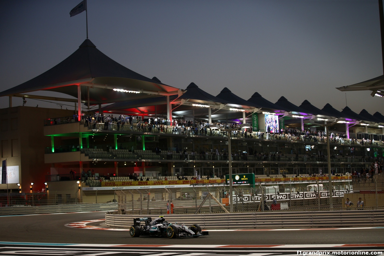 GP ABU DHABI, 27.11.2016 - Gara, Nico Rosberg (GER) Mercedes AMG F1 W07 Hybrid