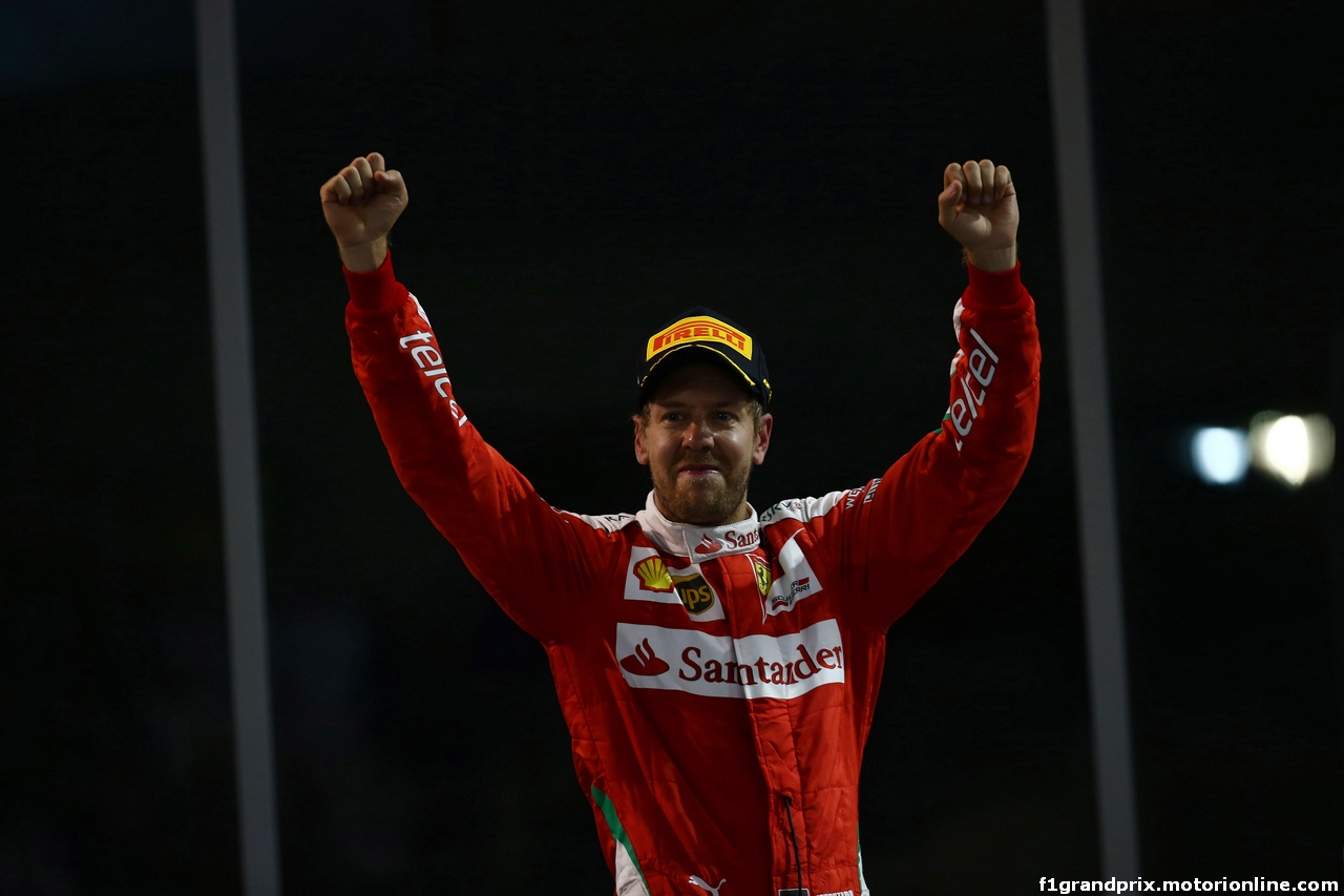 GP ABU DHABI, 27.11.2016 - Gara, 3rd place Sebastian Vettel (GER) Ferrari SF16-H