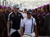 GP ABU DHABI, 27.11.2016 - Nico Hulkenberg (GER) Sahara Force India F1 VJM09 e Felipe Massa (BRA) Williams FW38