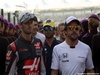 GP ABU DHABI, 27.11.2016 - Romain Grosjean (FRA) Haas F1 Team VF-16, Felipe Nasr (BRA) Sauber C34 e Fernando Alonso (ESP) McLaren Honda MP4-31