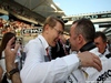 GP ABU DHABI, 27.11.2016 - Gara, Mika Hakkinen (FIN), ex F1 driver e Paddy Lowe (GBR) Mercedes AMG F1 Executive Director