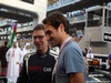 GP ABU DHABI, 27.11.2016 - Gara, Roger Federer (SUI) tennis player e Bernd Maylander (GER) FIA Safety Car Driver