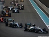 GP ABU DHABI, 27.11.2016 - Gara, Start of the race, Lewis Hamilton (GBR) Mercedes AMG F1 W07 Hybrid davanti a Nico Rosberg (GER) Mercedes AMG F1 W07 Hybrid