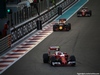 GP ABU DHABI, 27.11.2016 - Gara, Kimi Raikkonen (FIN) Ferrari SF16-H davanti a Daniel Ricciardo (AUS) Red Bull Racing RB12 e Sebastian Vettel (GER) Ferrari SF16-H