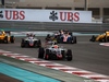 GP ABU DHABI, 27.11.2016 - Gara, Esteban Gutierrez (MEX) Haas F1 Team VF-16 davanti a Romain Grosjean (FRA) Haas F1 Team VF-16