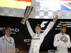 GP ABU DHABI, 27.11.2016 - Gara, 2nd place Nico Rosberg (GER) Mercedes AMG F1 W07 Hybrid e Champion 2016 with Lewis Hamilton (GBR) Mercedes AMG F1 W07 Hybrid vincitore