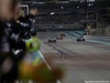 GP ABU DHABI, 27.11.2016 - Gara, Lewis Hamilton (GBR) Mercedes AMG F1 W07 Hybrid vincitore e Nico Rosberg (GER) Mercedes AMG F1 W07 Hybrid, 2nd place e champion 2016