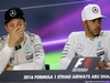 GP ABU DHABI, 27.11.2016 - Gara, Conferenza Stampa, Nico Rosberg (GER) Mercedes AMG F1 W07 Hybrid e Lewis Hamilton (GBR) Mercedes AMG F1 W07 Hybrid