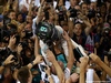 GP ABU DHABI, 27.11.2016 - Gara, 2nd place Nico Rosberg (GER) Mercedes AMG F1 W07 Hybrid e Champion 2016