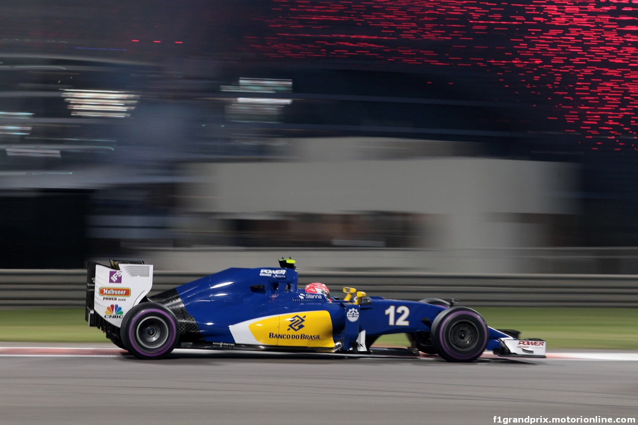 GP ABU DHABI, 25.11.2016 - Prove Libere 2, Felipe Nasr (BRA) Sauber C34