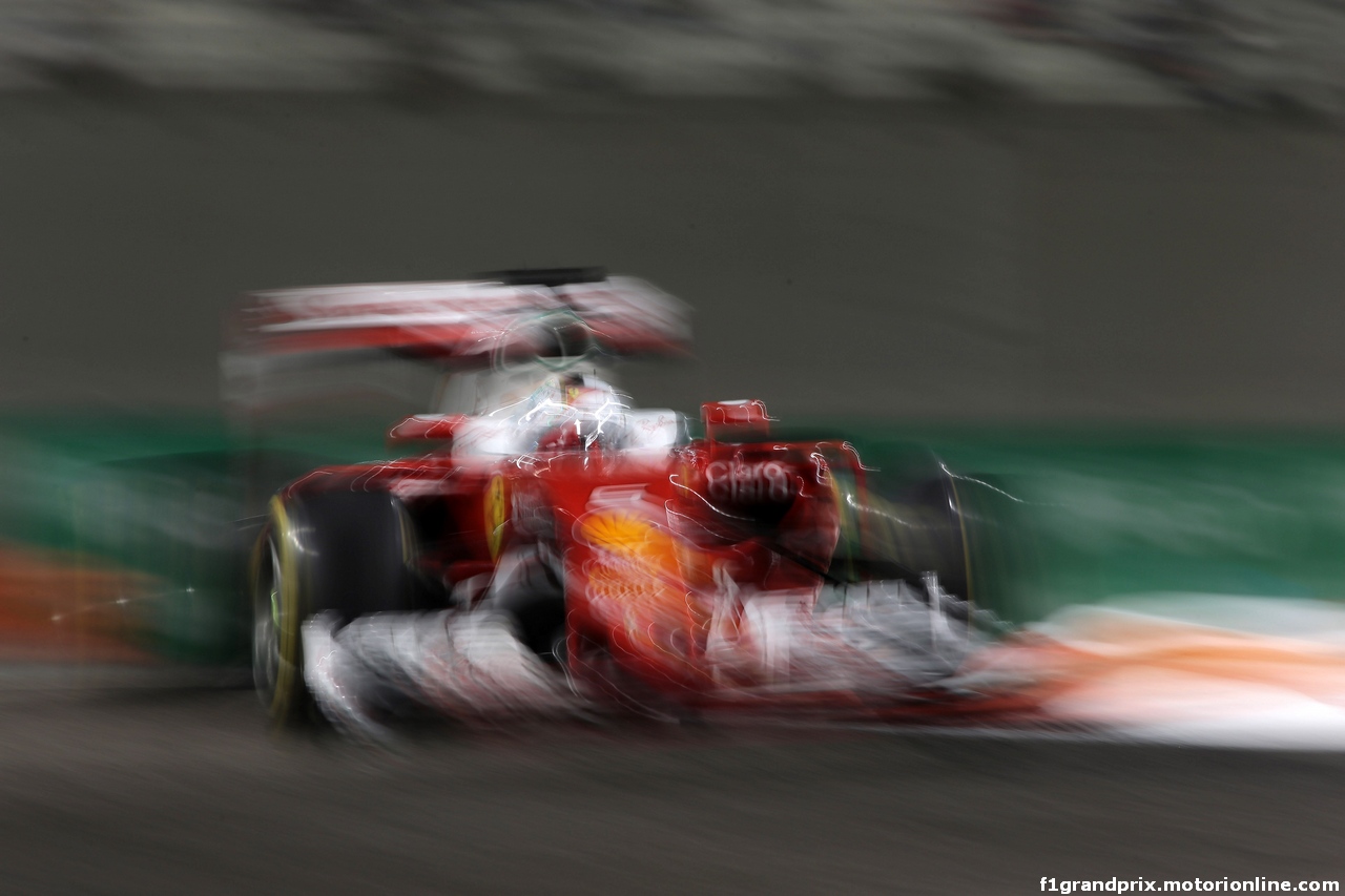 GP ABU DHABI, 25.11.2016 - Prove Libere 2, Sebastian Vettel (GER) Ferrari SF16-H