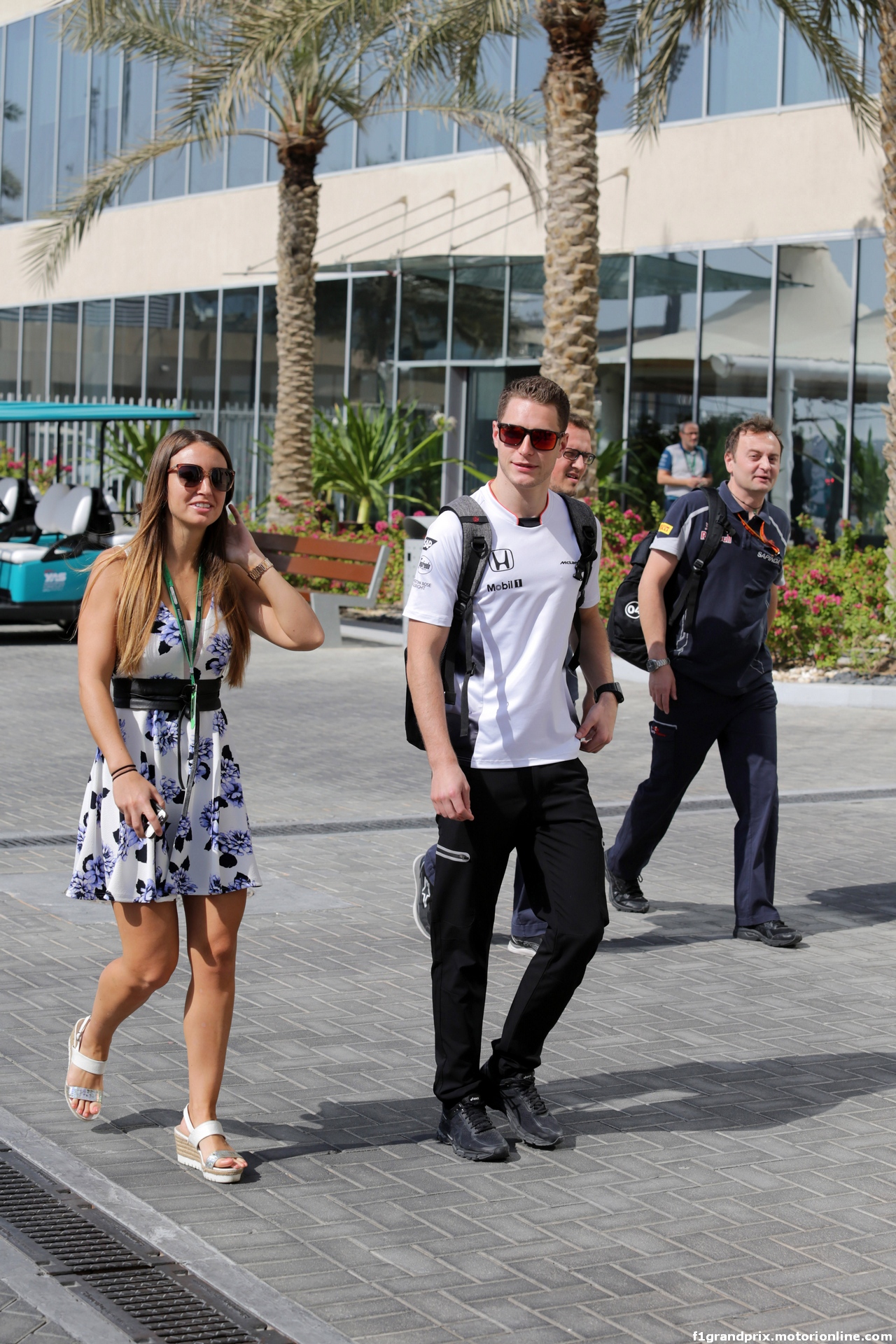 GP ABU DHABI, 26.11.2016 - Stoffel Vandoorne (BEL) McLaren Test e Reserve Driver