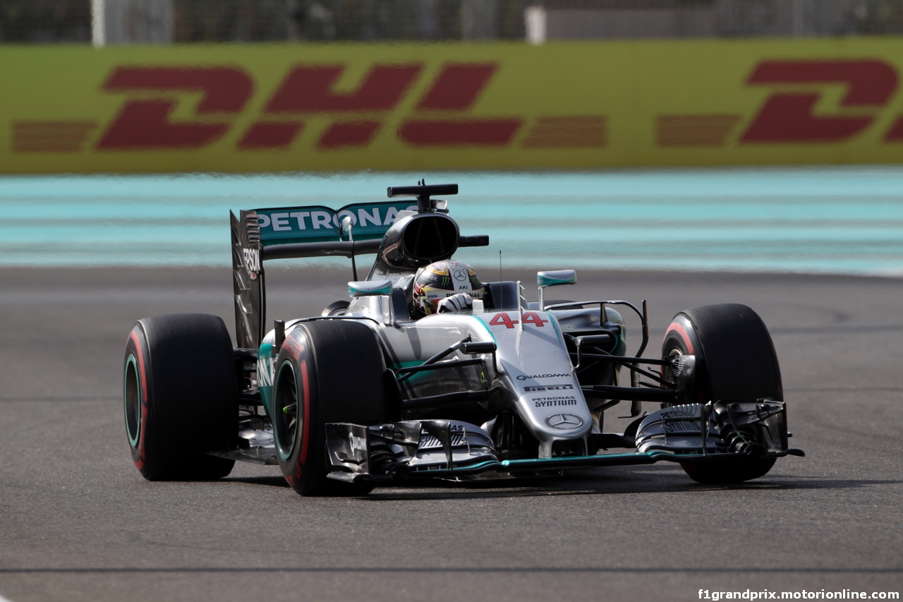 GP ABU DHABI, 26.11.2016 - Prove Libere 3, Lewis Hamilton (GBR) Mercedes AMG F1 W07 Hybrid