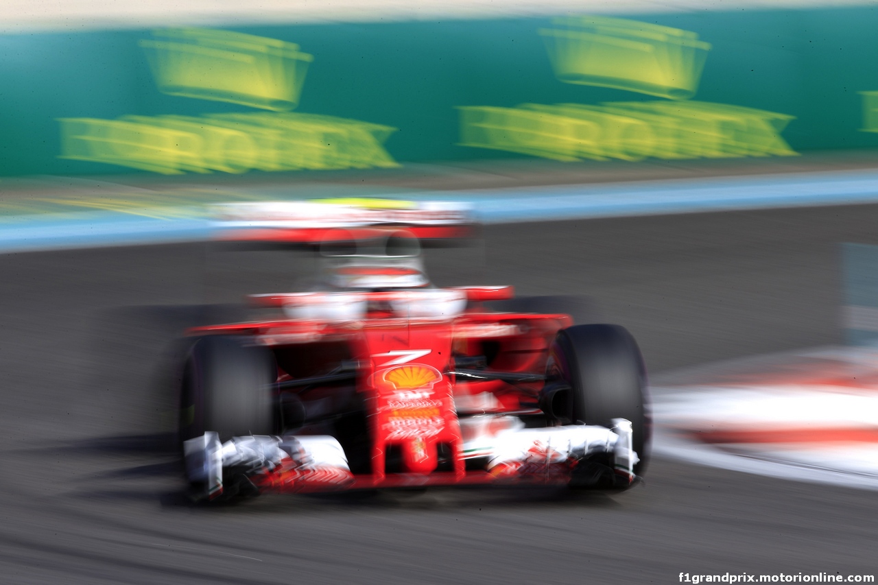 GP ABU DHABI, 26.11.2016 - Prove Libere 3, Kimi Raikkonen (FIN) Ferrari SF16-H