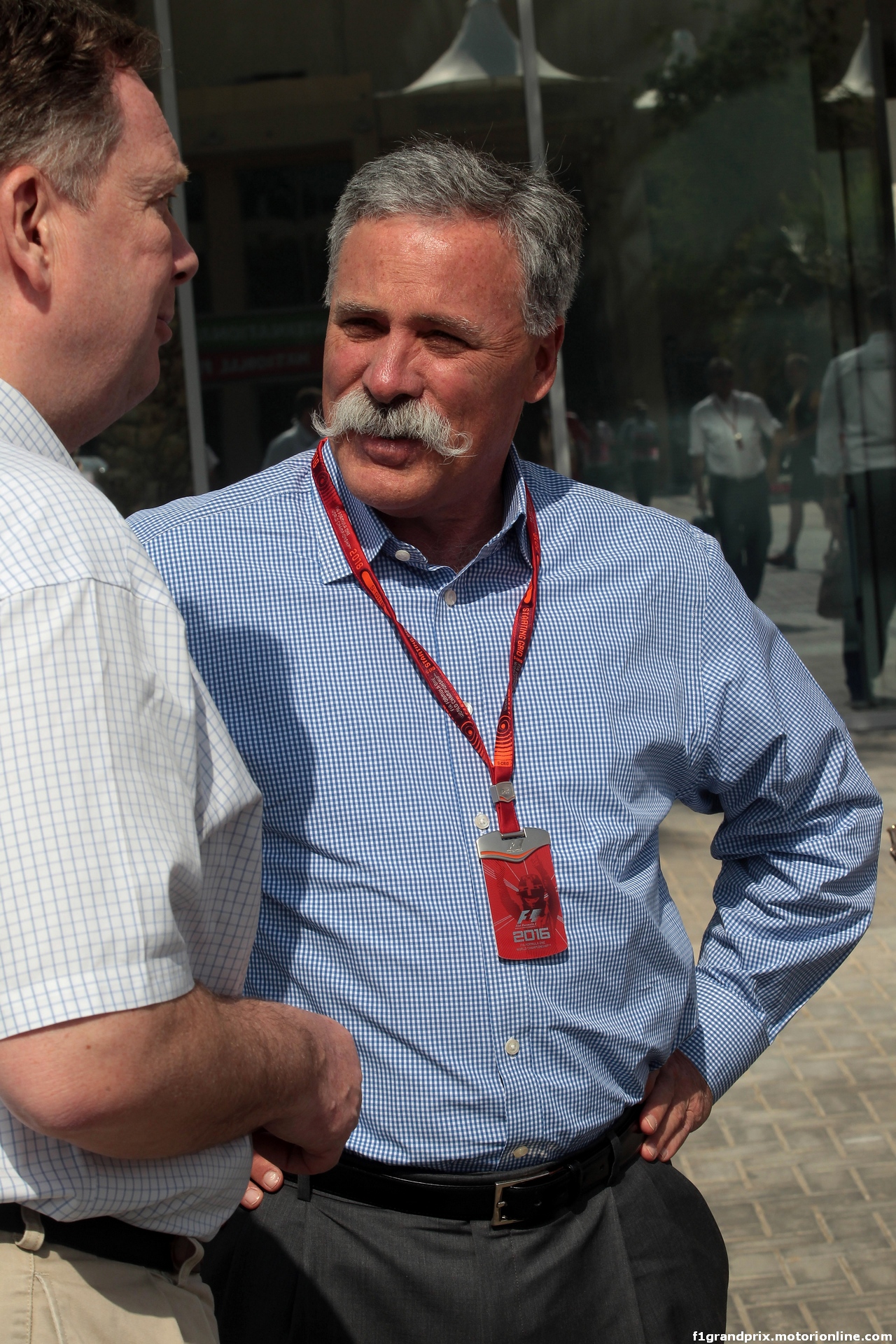 GP ABU DHABI, 26.11.2016 - Chase Carey (USA) Formula One Group Chairman