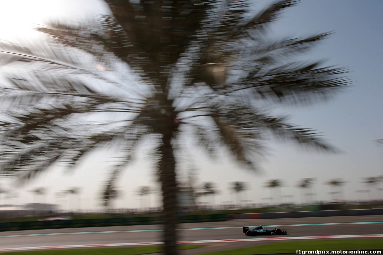 GP ABU DHABI, 26.11.2016 - Prove Libere 3, Nico Rosberg (GER) Mercedes AMG F1 W07 Hybrid