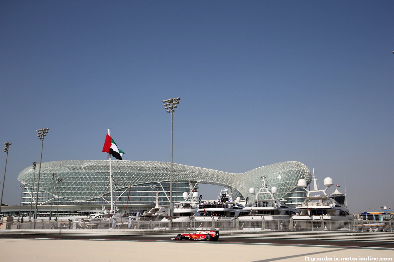 GP ABU DHABI, 26.11.2016 - Prove Libere 3, Kimi Raikkonen (FIN) Ferrari SF16-H