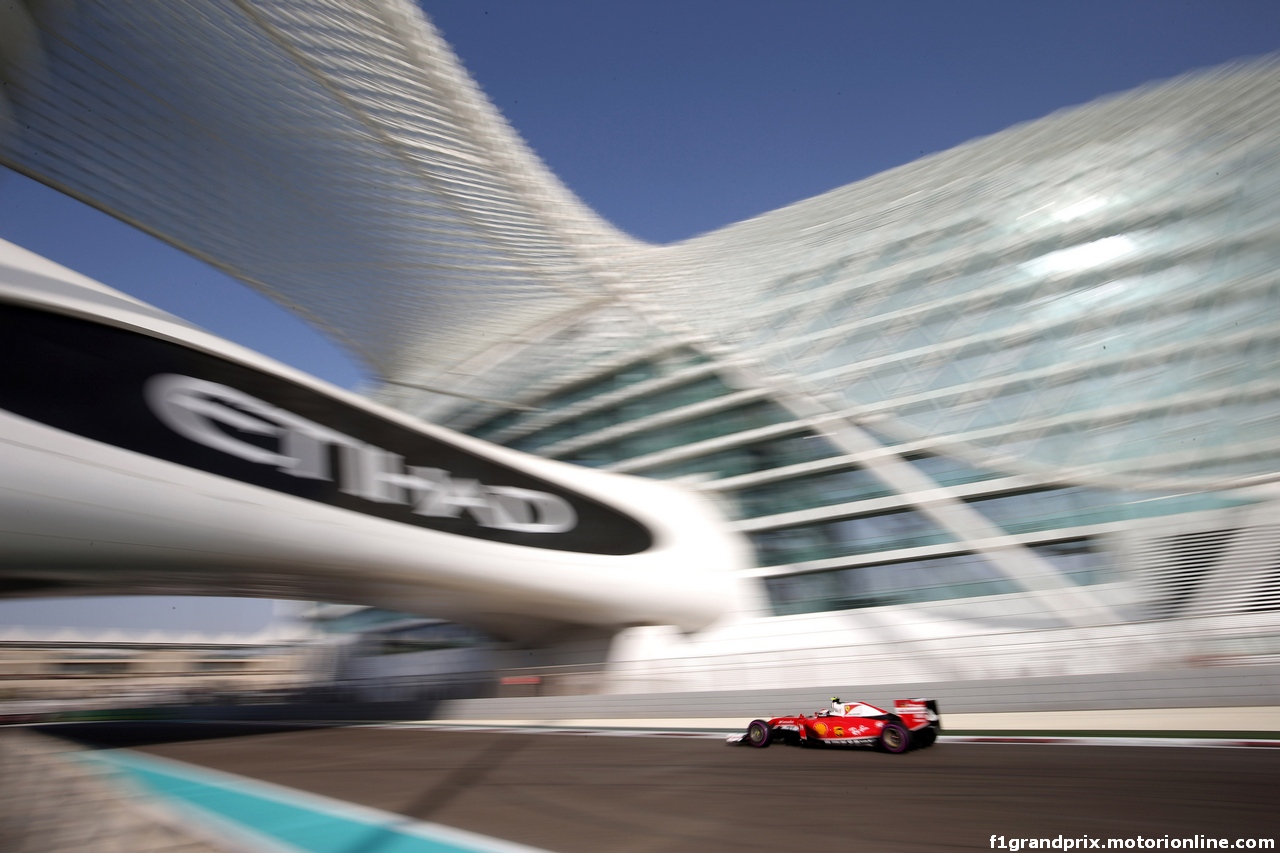 GP ABU DHABI, 26.11.2016 - Prove Libere 3, Kimi Raikkonen (FIN) Ferrari SF16-H