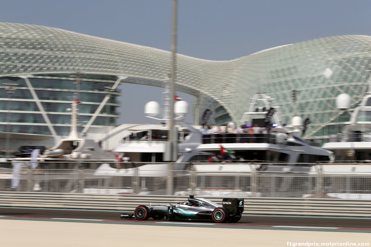 GP ABU DHABI, 26.11.2016 - Prove Libere 3, Lewis Hamilton (GBR) Mercedes AMG F1 W07 Hybrid