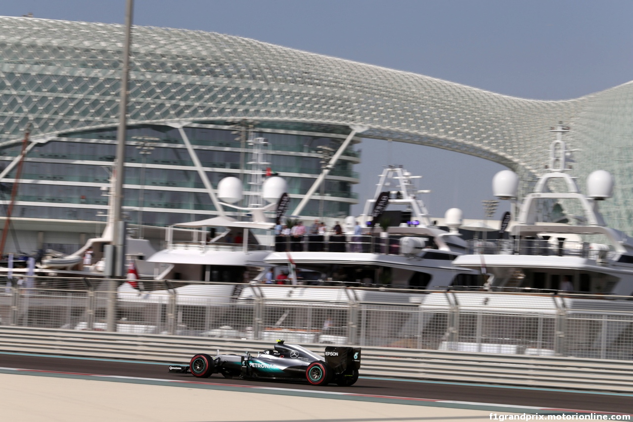 GP ABU DHABI, 26.11.2016 - Prove Libere 3, Nico Rosberg (GER) Mercedes AMG F1 W07 Hybrid