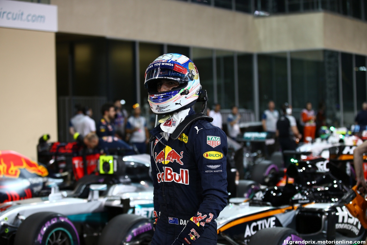 GP ABU DHABI, 26.11.2016 - Qualifiche, 3rd place Daniel Ricciardo (AUS) Red Bull Racing RB12