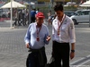 GP ABU DHABI, 26.11.2016 - Nikki Lauda (AU), Mercedes e Toto Wolff (GER) Mercedes AMG F1 Shareholder e Executive Director